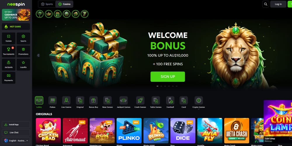 NeoSpin Cashback
